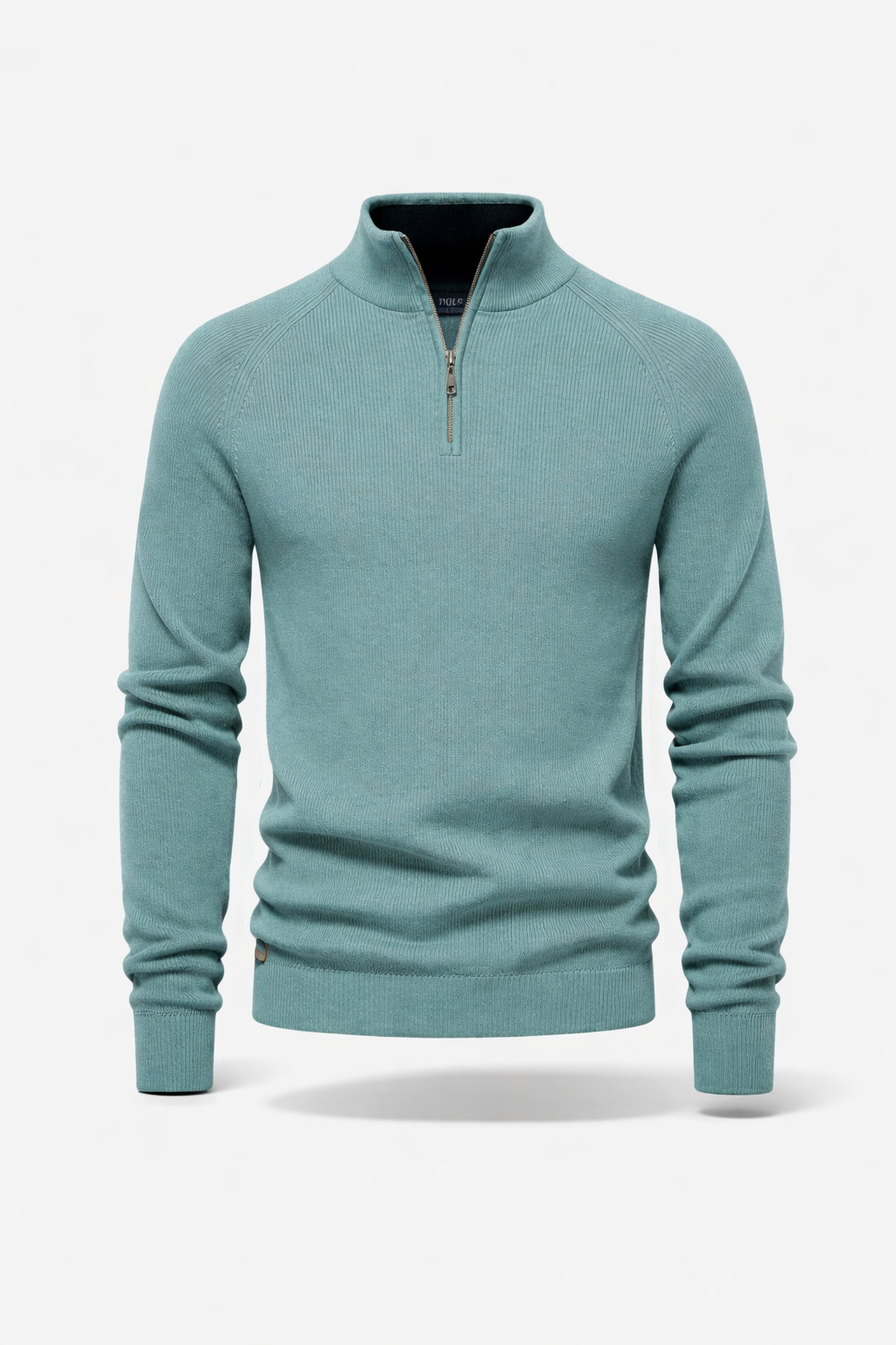 HALBZIP-STRICKPULLOVER